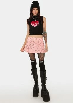 Another Girl Loretta Burning Heart Tank