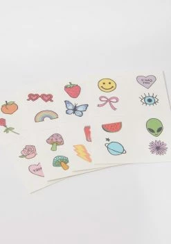 INKED By Dani Temporary Tattoos Retro Littles Temporary Tattoo Pack