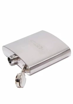 Square Hustler Logo Hip Flask Home Stuff
