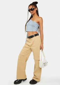 Pretty Garbage Front Pocket Cargo Pants