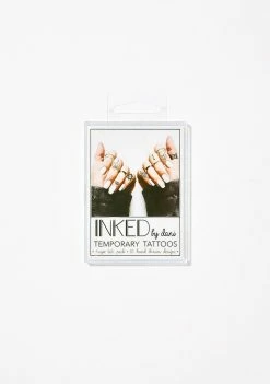 INKED By Dani Finger Tats Pack Temporary Tattoos