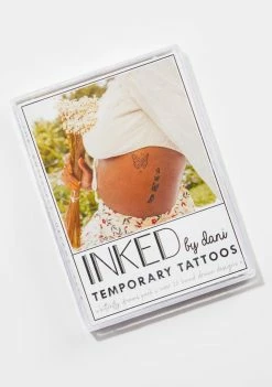 INKED By Dani Butterfly Dreams Temporary Tattoo Pack Temporary Tattoos