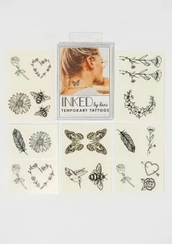INKED By Dani Embroidered Temporary Tattoo Pack