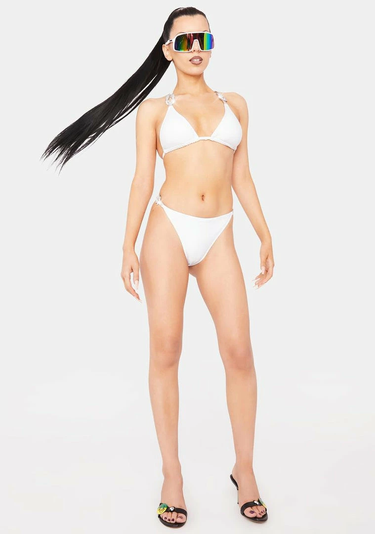 Coupon π₯° Hustler π Bikini Tops White Rhinestone Micro Triangle π Bikini Top π 5 Hustler Bikini Tops White Rhinestone Micro Triangle Bikini Top