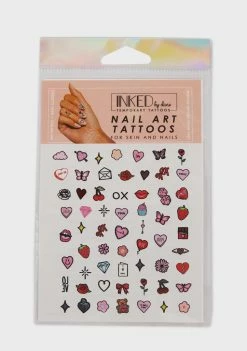 INKED By Dani Nails Valentine's Nail Stickers