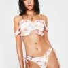 Power 2 The Flower Pink Floral Brigitte Bikini Bottoms Swim