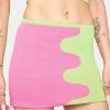 Buy π Another Girl Colorblock Wavy Knit Mini π Skirt π 1 Another Girl Colorblock Wavy Knit Mini Skirt