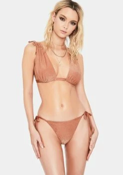 Power 2 The Flower Cafe Angeline Bikini Bottoms Swim