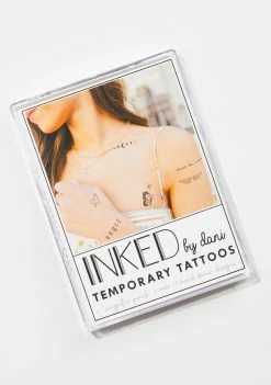 INKED By Dani Angelic Temporary Tattoo Pack Temporary Tattoos