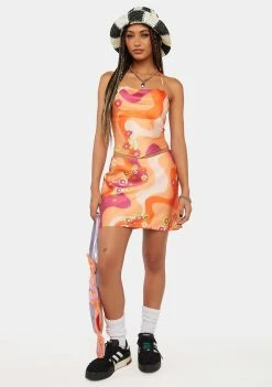 Deals β¨ Another Girl Mini π Skirt Psychedelic Floral π Skirt π 8 Another Girl Mini Skirt Psychedelic Floral Skirt