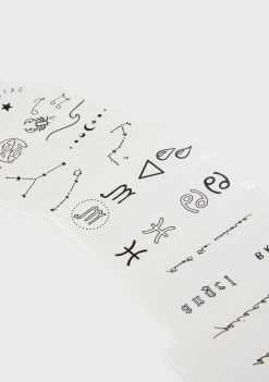 INKED By Dani Zodiac Pack: Cancer + Scorpio + Pisces Temporary Tattoo Pack Temporary Tattoos