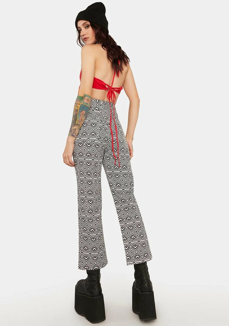 Promo π Another Girl Prudence Mono Print Heart π Jeans π€© 6 Another Girl Prudence Mono Print Heart Jeans