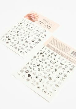 INKED By Dani Nail Decals Nail Art Tattoos Sheet