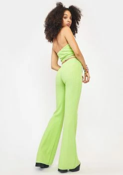 Another Girl Zig Zag Knit Flares Bottoms