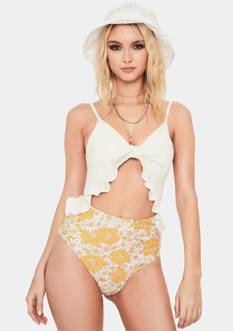 Promo π Power 2 The Flower Daisy Carly One-Piece π©± Swimsuit π€© 3 Power 2 The Flower Daisy Carly One-Piece Swimsuit