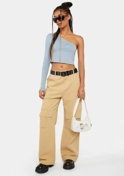 Pretty Garbage Front Pocket Cargo Pants