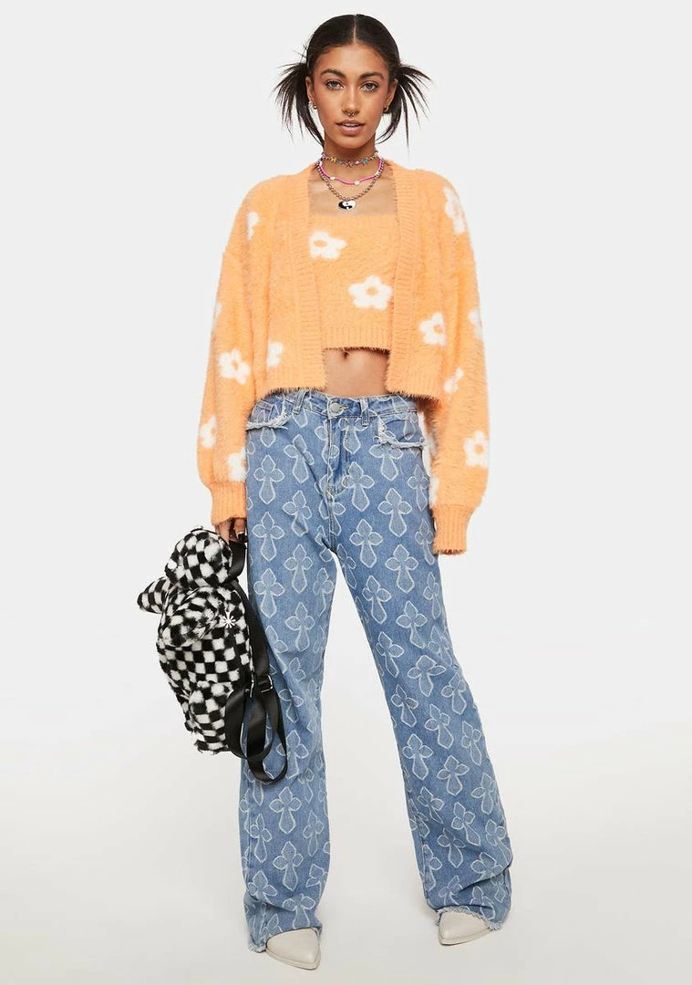 Coupon β Pretty Garbage Tops Ditsy Floral Eyelash Cardigan π 5 Pretty Garbage Tops Ditsy Floral Eyelash Cardigan