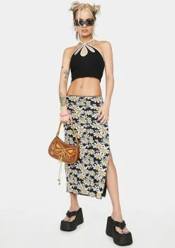 New π Pretty Garbage Tops Contrast Trim Cut Out Crop Top π 8 Pretty Garbage Tops Contrast Trim Cut Out Crop Top