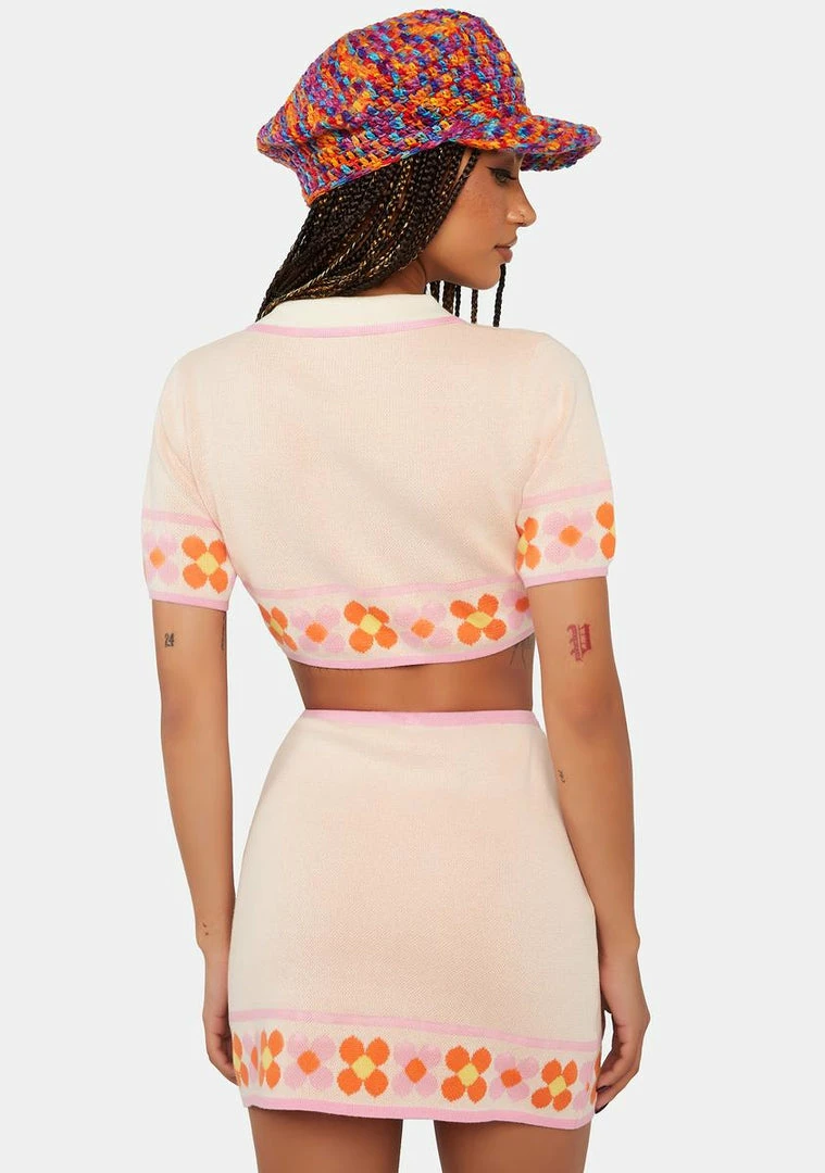 Cheap π Another Girl Daisy Border Mini π Skirt π 6 Another Girl Daisy Border Mini Skirt