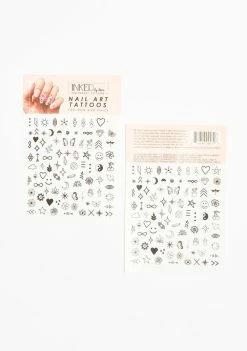 INKED By Dani Nail Decals Nail Art Tattoos Sheet