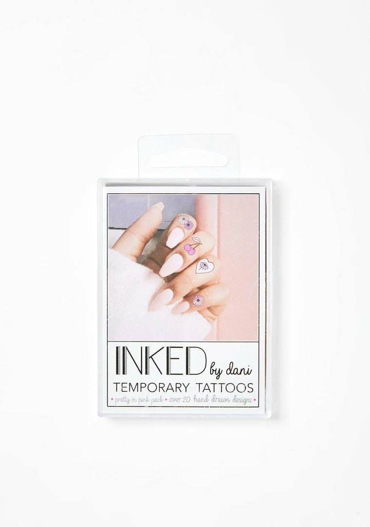 Deals π INKED By Dani Pretty In Pink Temporary Tattoo Pack Temporary Tattoos π₯° 4 INKED By Dani Pretty In Pink Temporary Tattoo Pack Temporary Tattoos