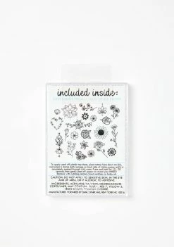 INKED By Dani Flower Child Tattoo Pack