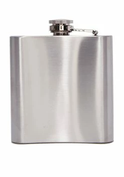 Square Hustler Logo Hip Flask Home Stuff
