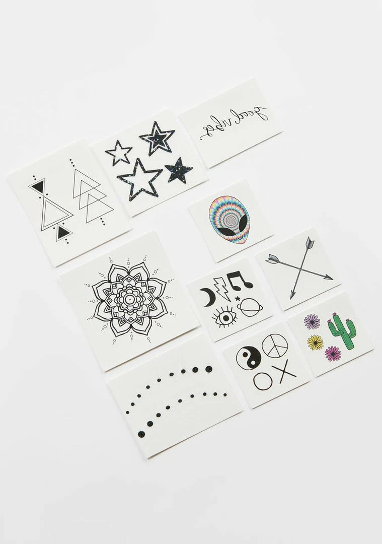 Buy π₯ INKED By Dani Pasties & Tatts Festival Temporary Tattoo Pack β¨ 3 INKED By Dani Pasties & Tatts Festival Temporary Tattoo Pack