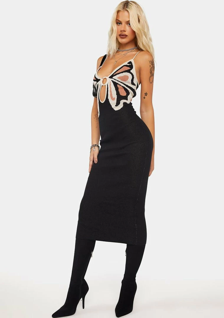 Top 10 π₯° Another Girl Midi π Dresses Butterfly Knit Midi π Dress 𧨠5 Another Girl Midi Dresses Butterfly Knit Midi Dress