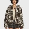 Top 10 β Pretty Garbage Brown Swirl Print Teddy Jacket π₯ 1 Pretty Garbage Brown Swirl Print Teddy Jacket
