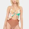 Power 2 The Flower Paradise Poppies Carly One-Piece Swimsuit