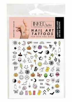 INKED By Dani Nail Decals Spooky Nail Art