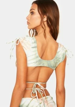 Power 2 The Flower Topanga Cher Bikini Top