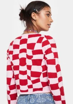 Brand new π Pretty Garbage Knit Cardigans Geo Print Sweater Cardigan π₯° 9 Pretty Garbage Knit Cardigans Geo Print Sweater Cardigan