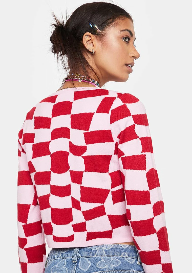 Brand new π Pretty Garbage Knit Cardigans Geo Print Sweater Cardigan π₯° 6 Pretty Garbage Knit Cardigans Geo Print Sweater Cardigan