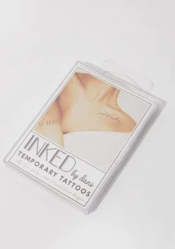 INKED By Dani Self Love Temporary Tattoo Pack Temporary Tattoos