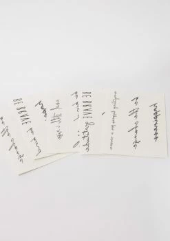 INKED By Dani Self Love Temporary Tattoo Pack Temporary Tattoos