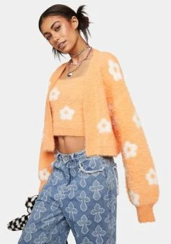 Coupon β Pretty Garbage Tops Ditsy Floral Eyelash Cardigan π 7 Pretty Garbage Tops Ditsy Floral Eyelash Cardigan