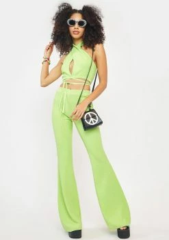 Another Girl Zig Zag Knit Halter