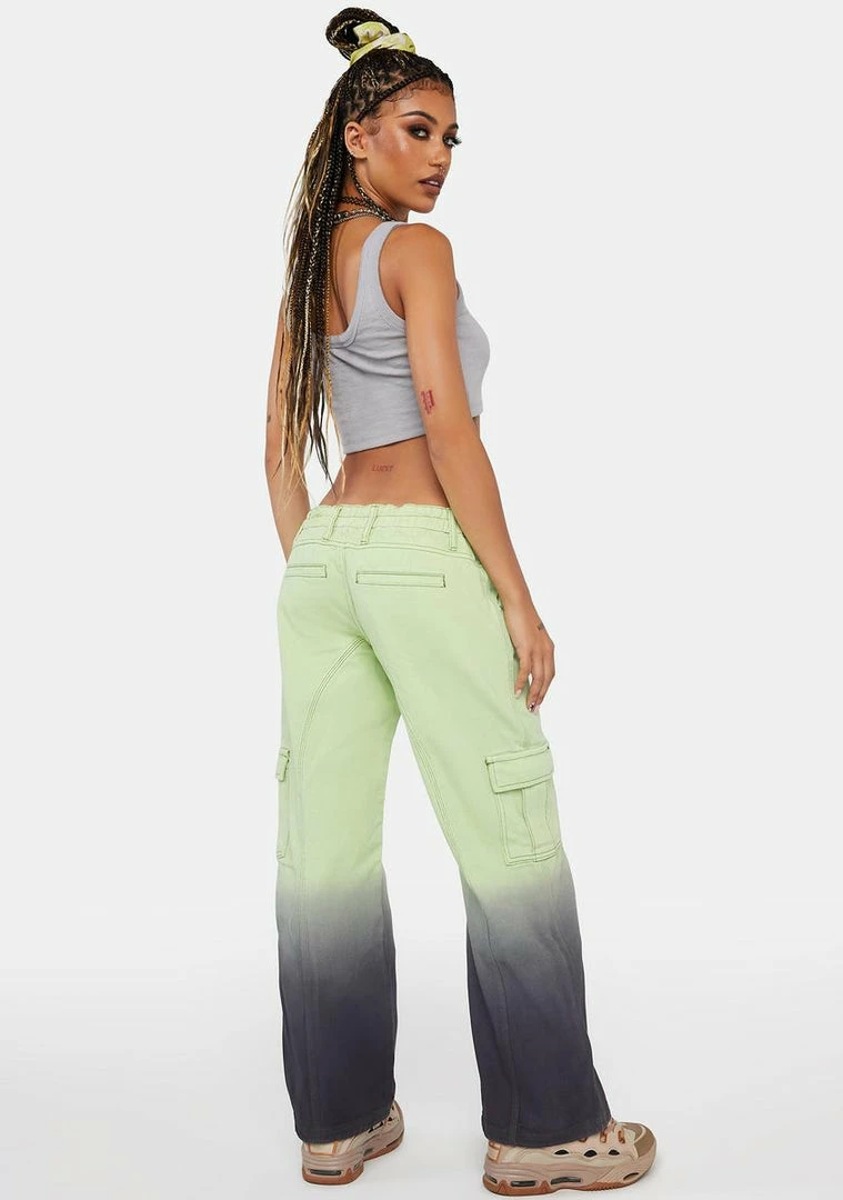 Coupon π Another Girl Cargo Pants Dip Dye Utility Trousers π₯° 6 Another Girl Cargo Pants Dip Dye Utility Trousers