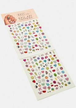 INKED By Dani Nail Art Tattoo Sheet