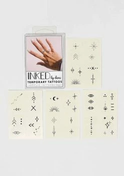 INKED By Dani Celestial Temporary Tattoo Pack