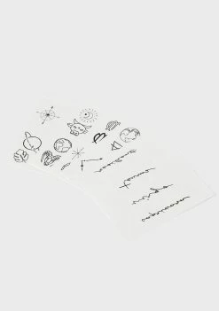 INKED By Dani Zodiac Pack: Taurus + Virgo + Capricorn Temporary Tattoo Pack